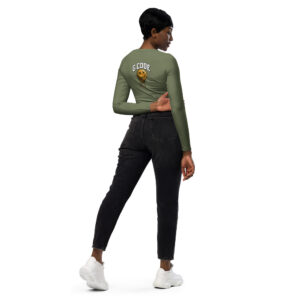 G Gode long sleeve crop top
