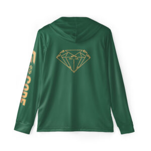Sports warmup hoodie- Masters Green