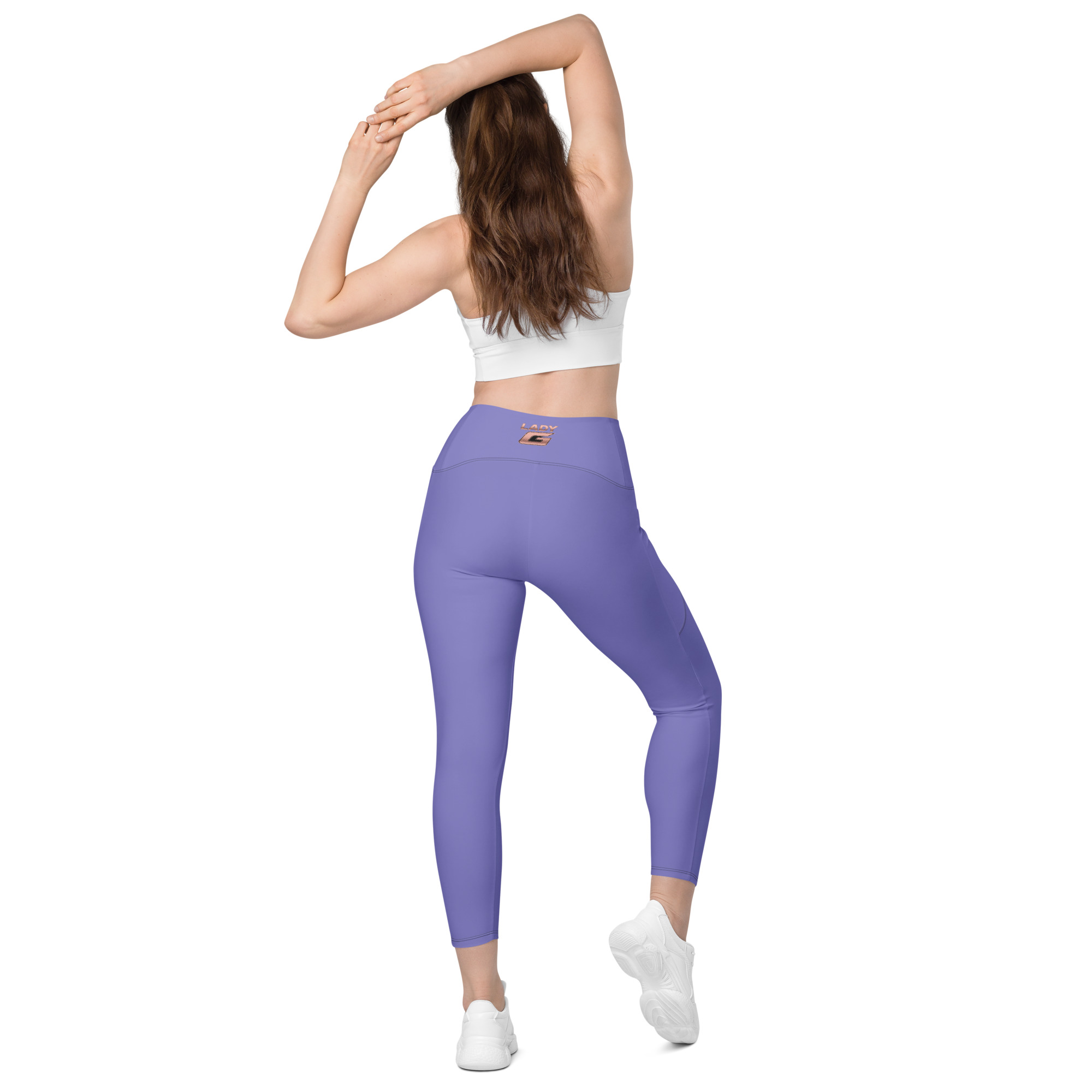 Transfusion Vibes Crossover Yoga Pants - Image 4