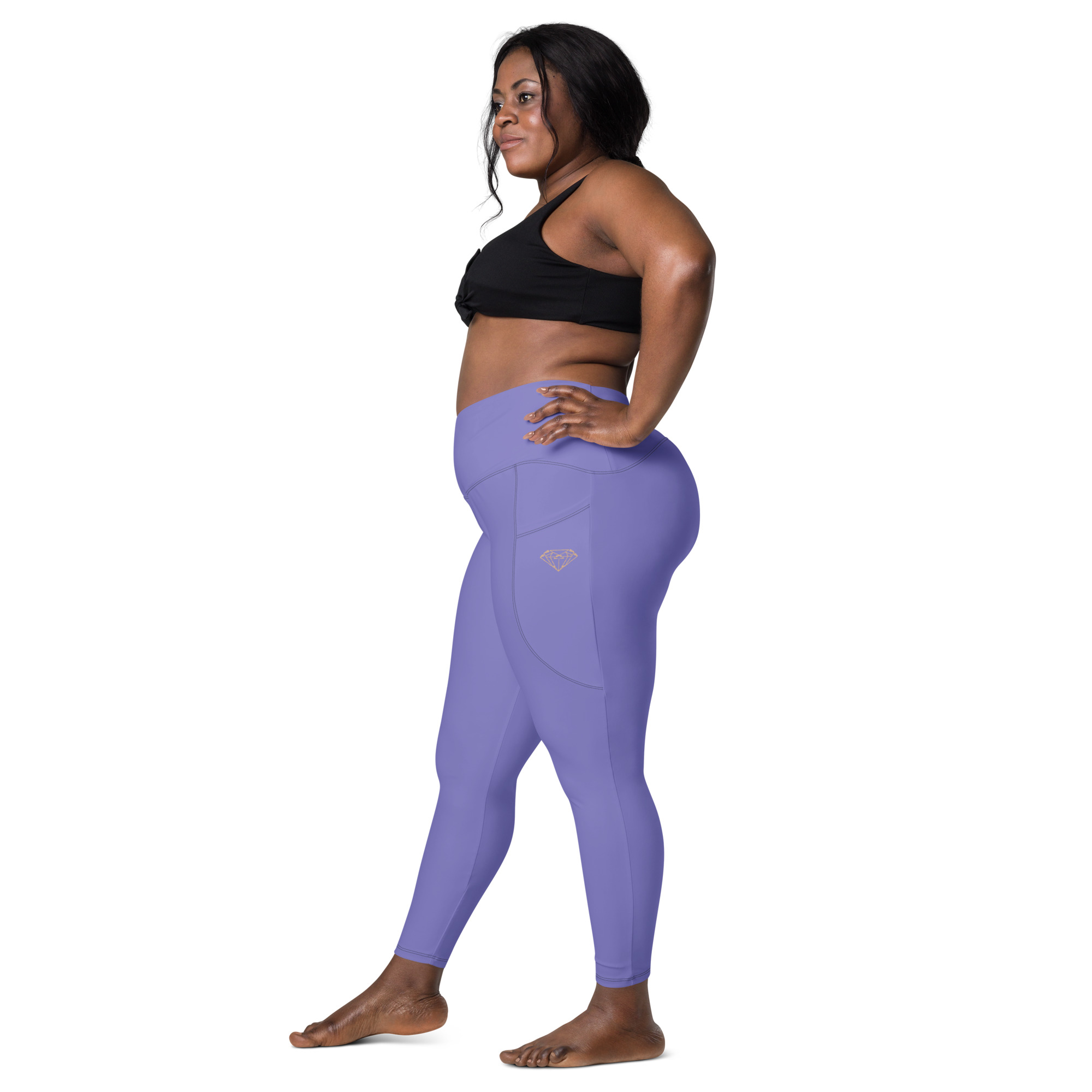 Transfusion Vibes Crossover Yoga Pants - Image 7