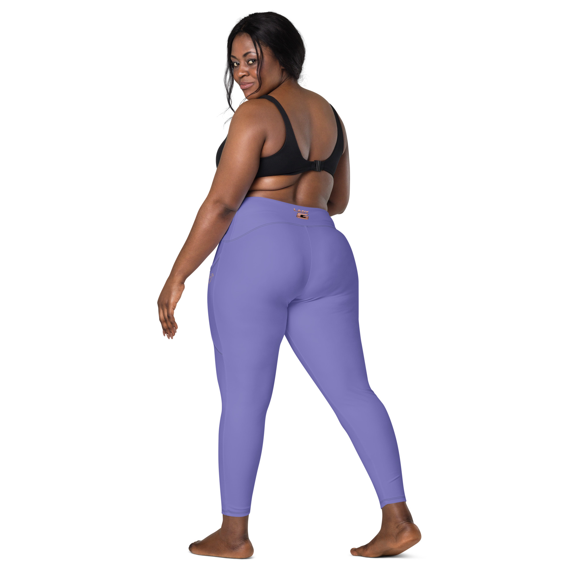 Transfusion Vibes Crossover Yoga Pants - Image 5