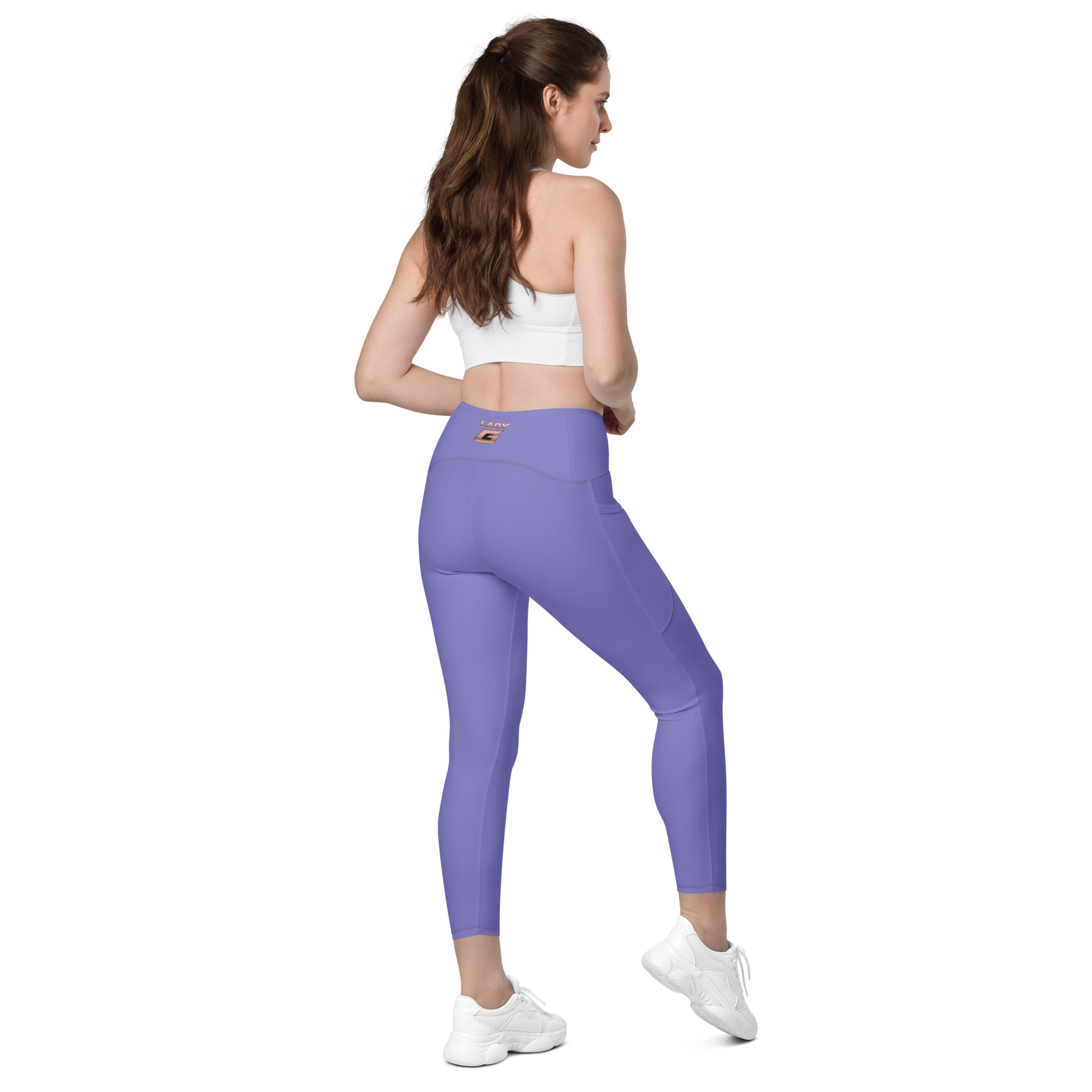Transfusion Vibes Crossover Yoga Pants - Image 3