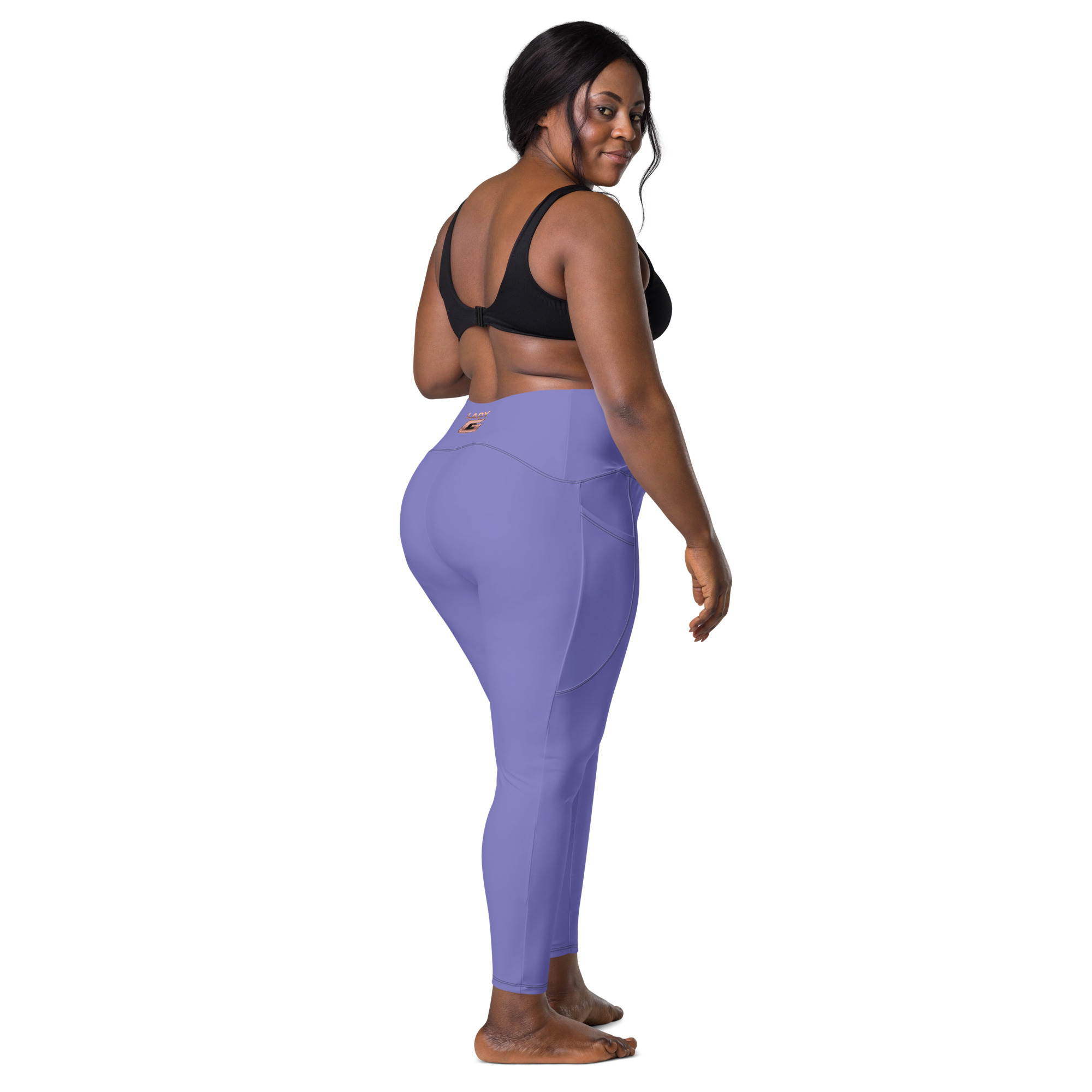 Transfusion Vibes Crossover Yoga Pants - Image 6